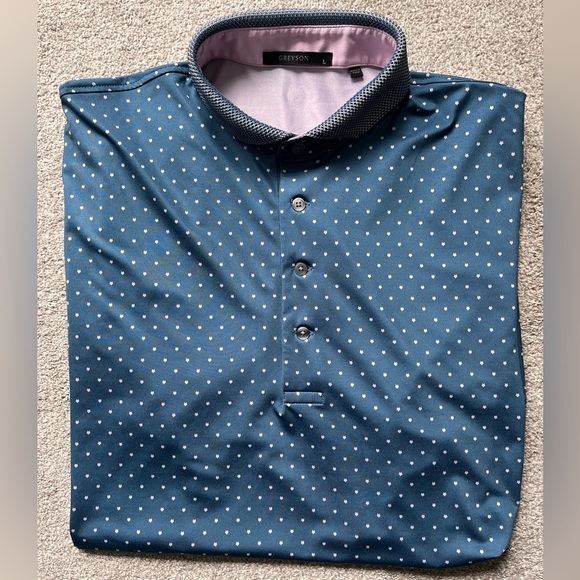 Mens Greyson Premium Golf Polo Shirt Large - Picture 8 of 10
